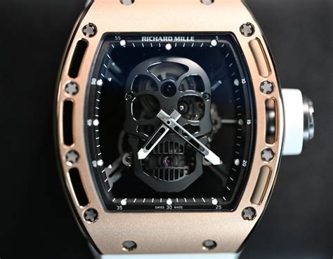 richard mille skull watch for sale|richard mille 052 tourbillon skull.